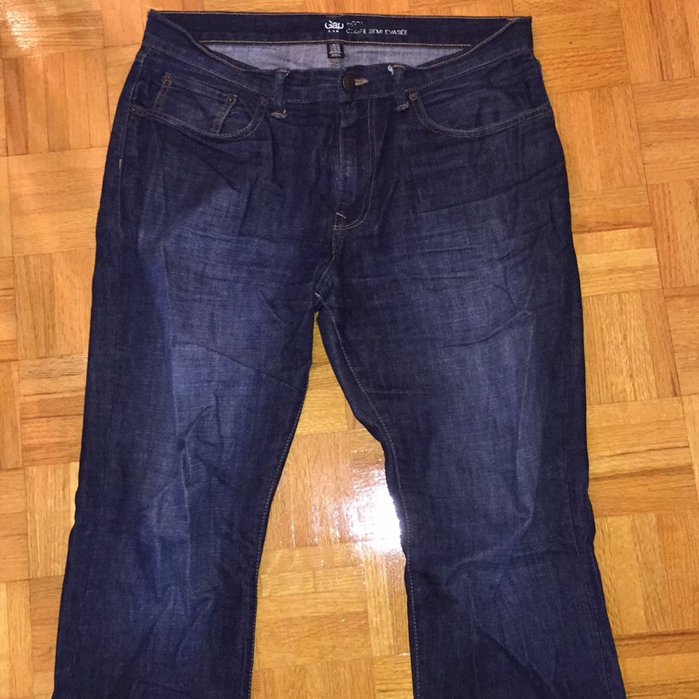 2 for $25 men’s Gap Factory bootcut jeans